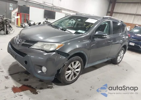 2013 Toyota Rav4 Limited from USA, damaged, VIN 2T3DFREV9DW083597
